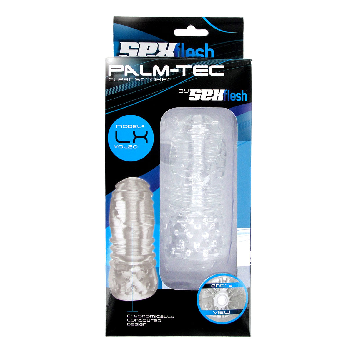 Palm-Tec LX Clear Stroker-Belle Lacet Lingerie