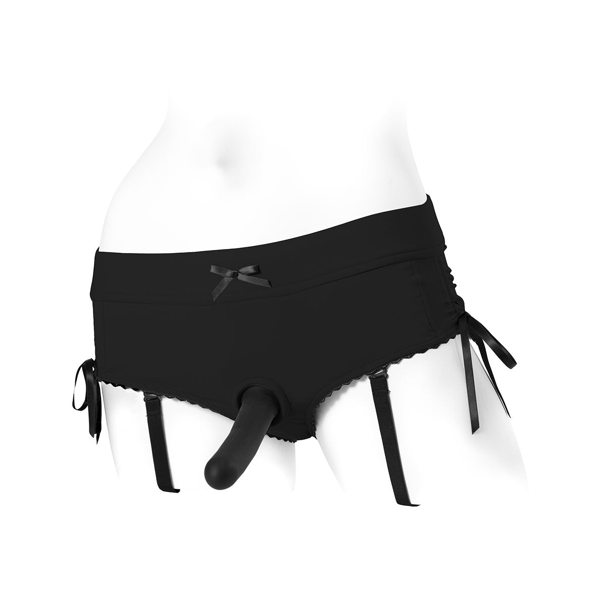 SpareParts Sasha Harness Nylon - Black-Belle Lacet Lingerie