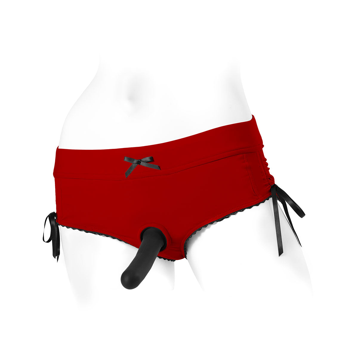 Spareparts Sasha Harness Nylon - Red/Black-Belle Lacet Lingerie