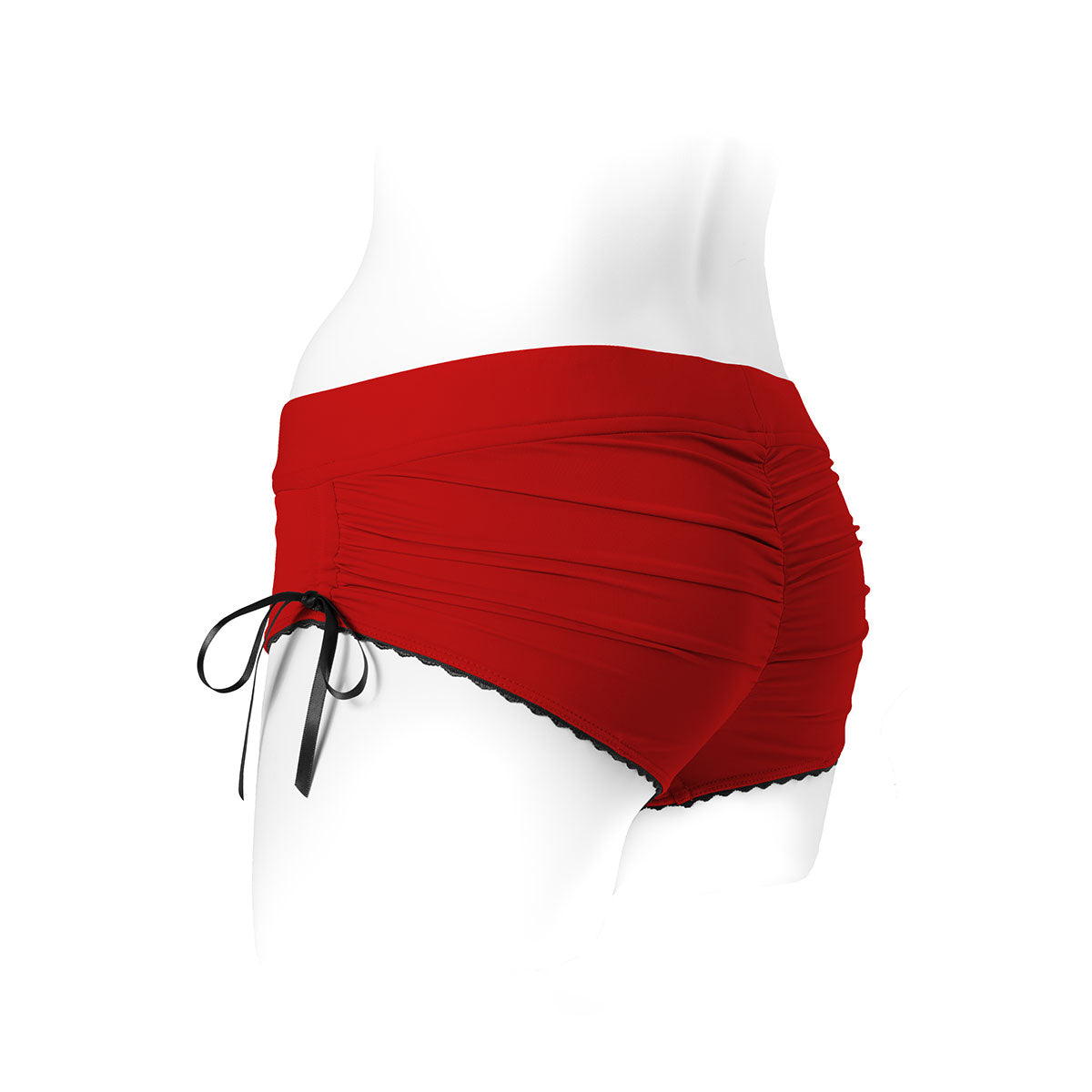 Spareparts Sasha Harness Nylon - Red/Black-Belle Lacet Lingerie