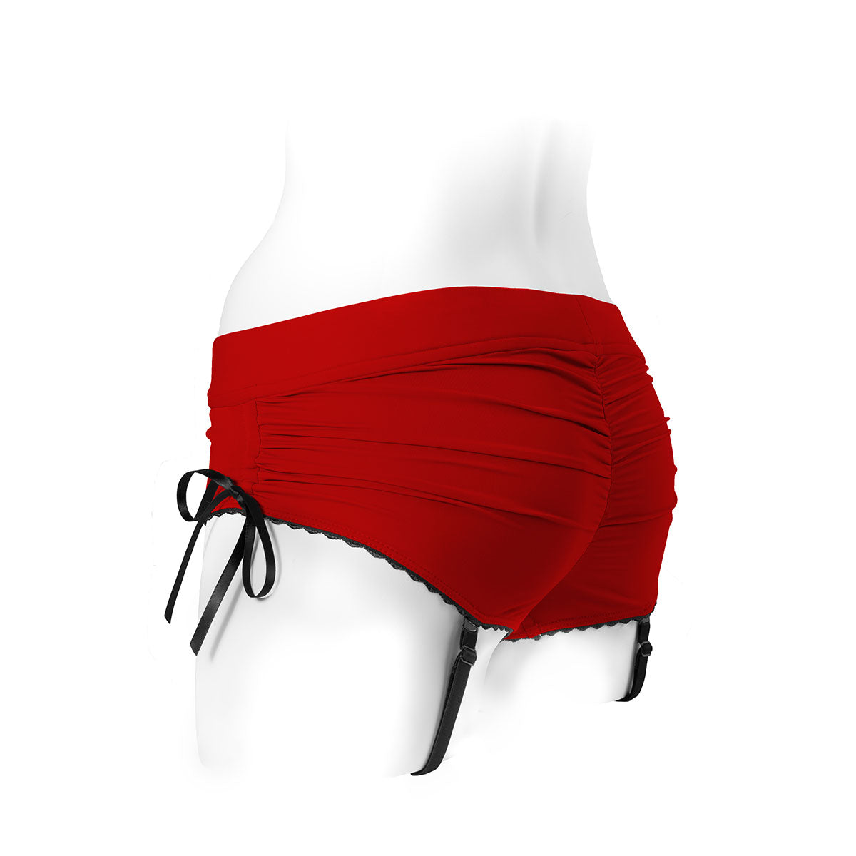 Spareparts Sasha Harness Nylon - Red/Black-Belle Lacet Lingerie