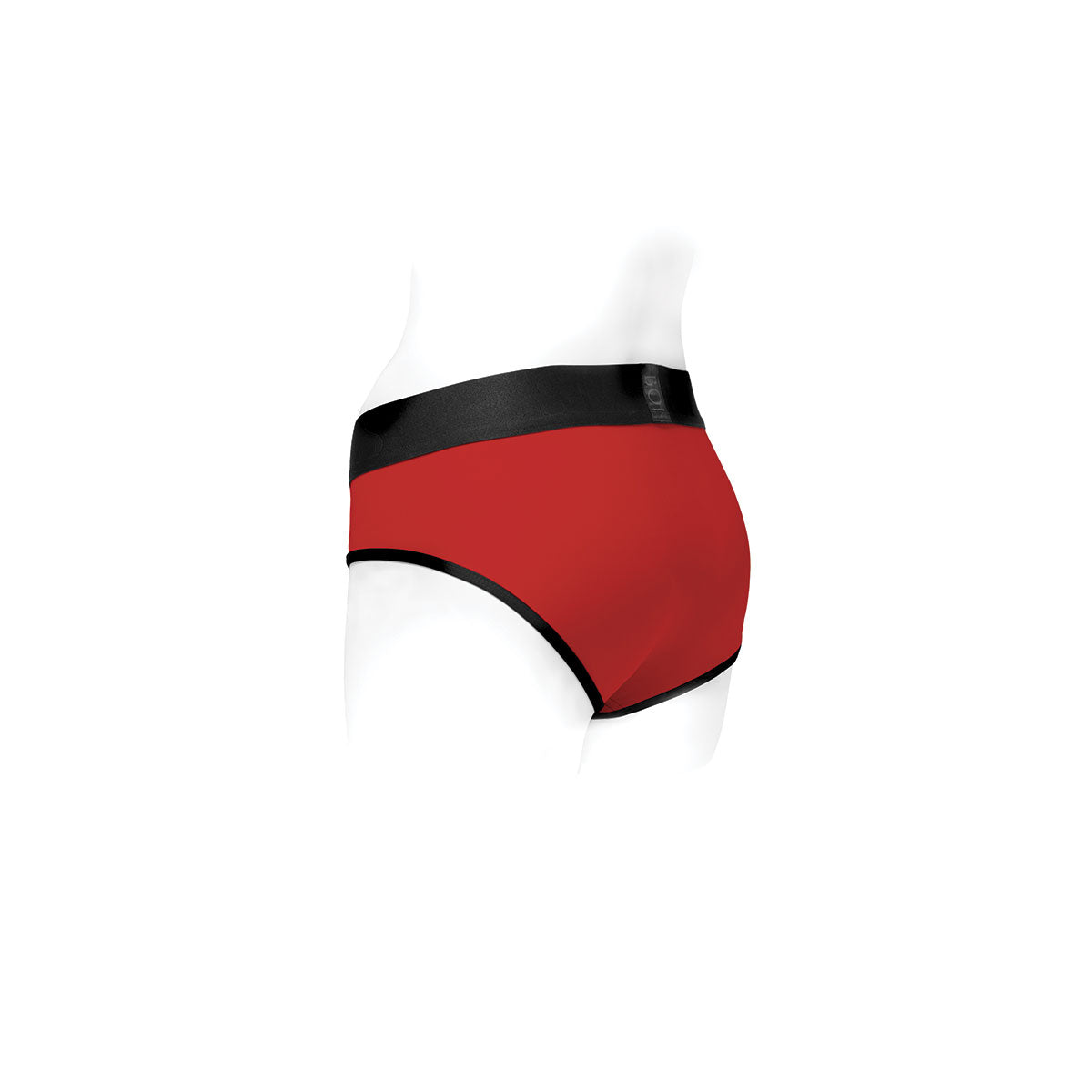 SpareParts Tomboi Harness Nylon - Red/Blk-Belle Lacet Lingerie