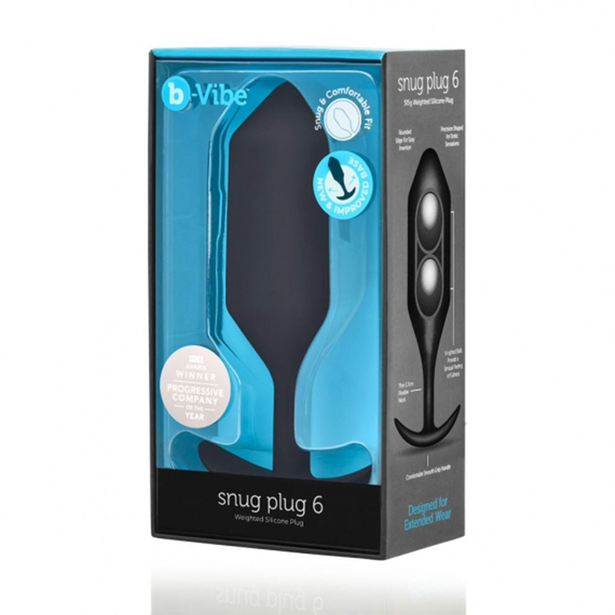 B-Vibe Novice Plug Schwarz Os – Einsteiger Plug Mit Hochwertigem Design
