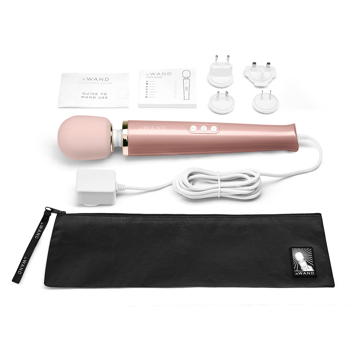 Le Wand Corded Massager - Rose Gold-Belle Lacet Lingerie Le Wand Corded Massager - Rose Gold-Belle Lacet Lingerie