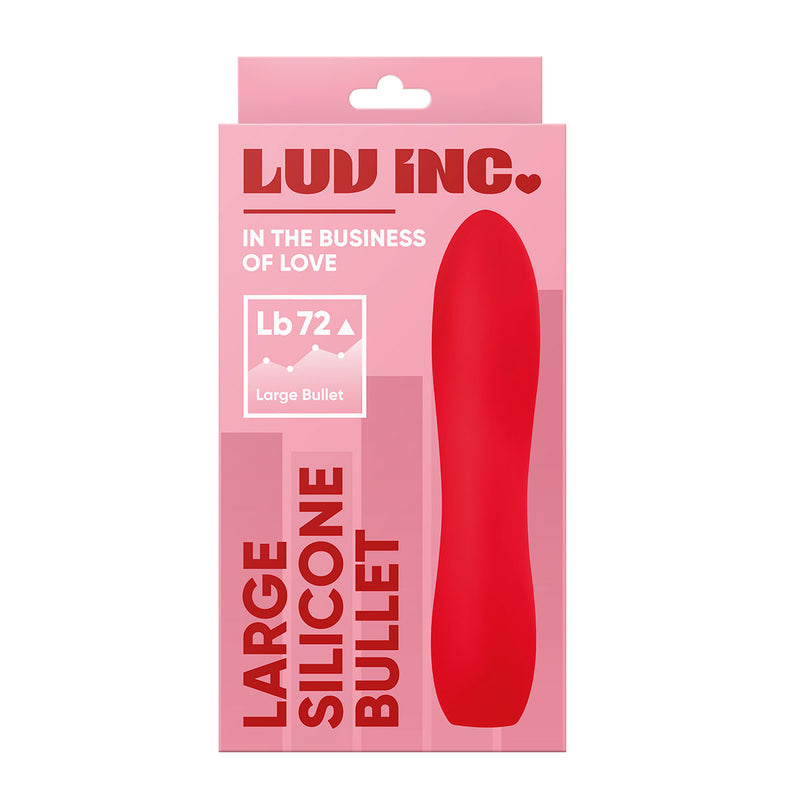 Luv Inc Large Silicone Bullet - Assorted Colors-Belle Lacet Lingerie
