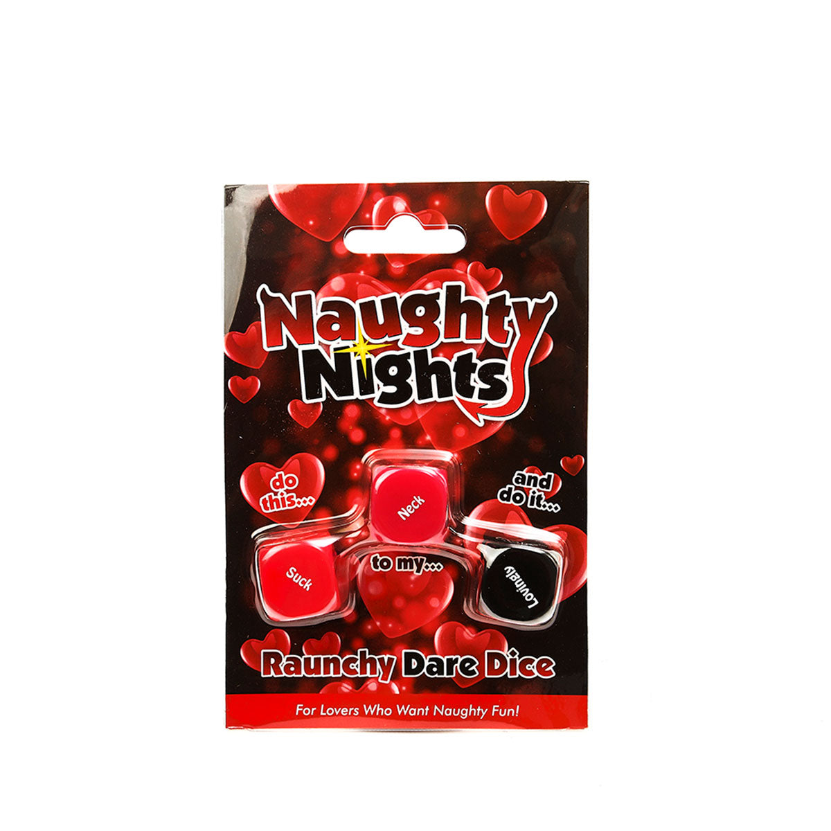Naughty Nights Raunchy Dare Dice-Belle Lacet Lingerie