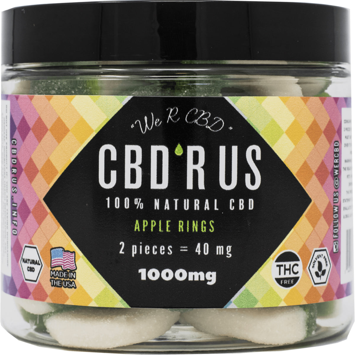 CBD R US 1000mg - Assorted Flavors