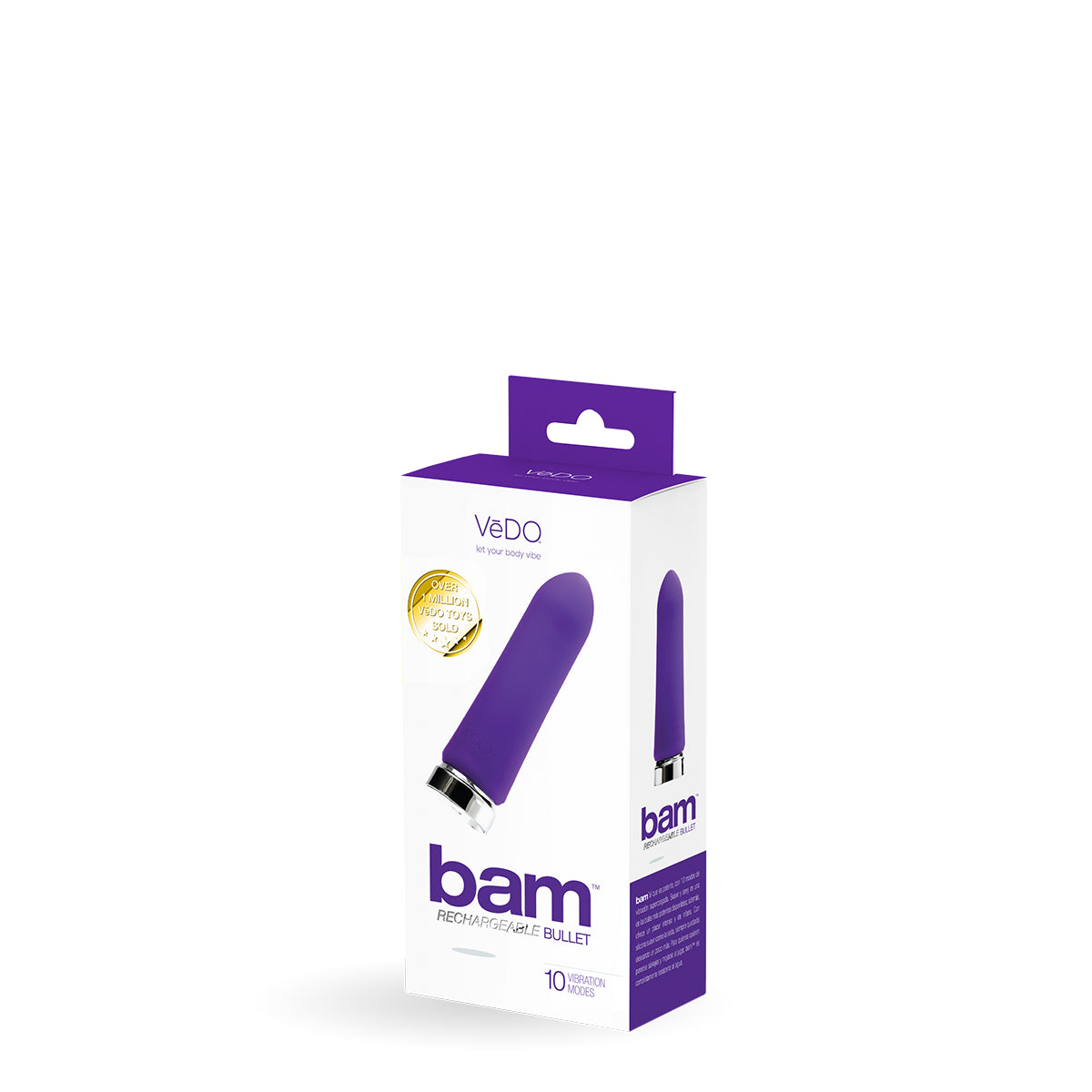 VeDO Bam Bullet - Assorted Colors-Belle Lacet Lingerie