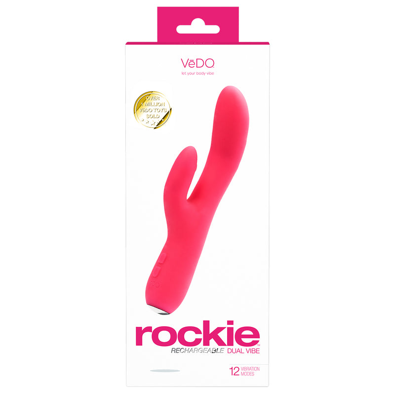 VeDO Rockie Dual Vibrator - Assorted Colors-Belle Lacet Lingerie
