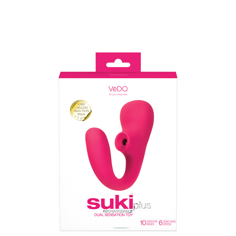 VeDO Suki Plus Dual Sensation Vibe - Assorted Colors-Belle Lacet Lingerie