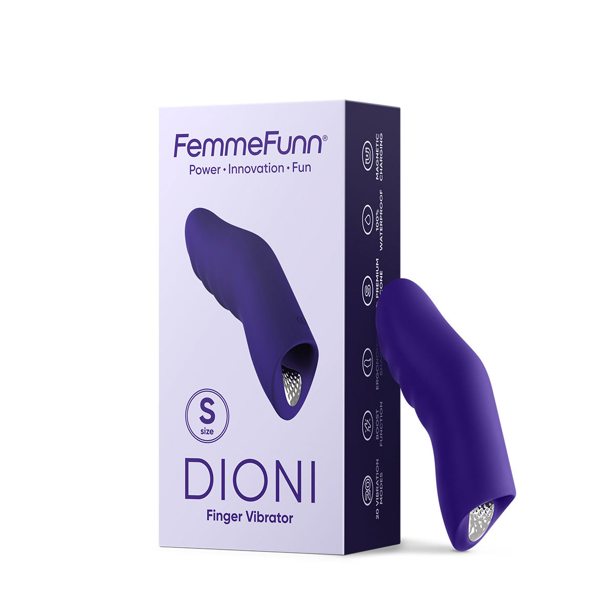 Femme Funn DIONI Purple - Assorted Sizes-Belle Lacet Lingerie