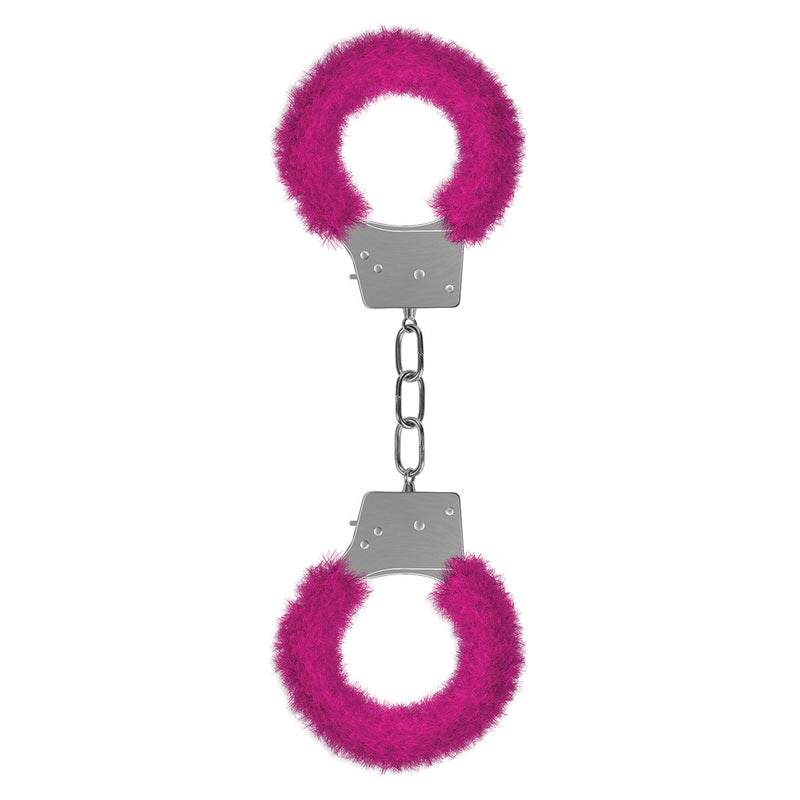 Ouch Beginner's Handcuffs Furry - Assorted Colors-Belle Lacet Lingerie