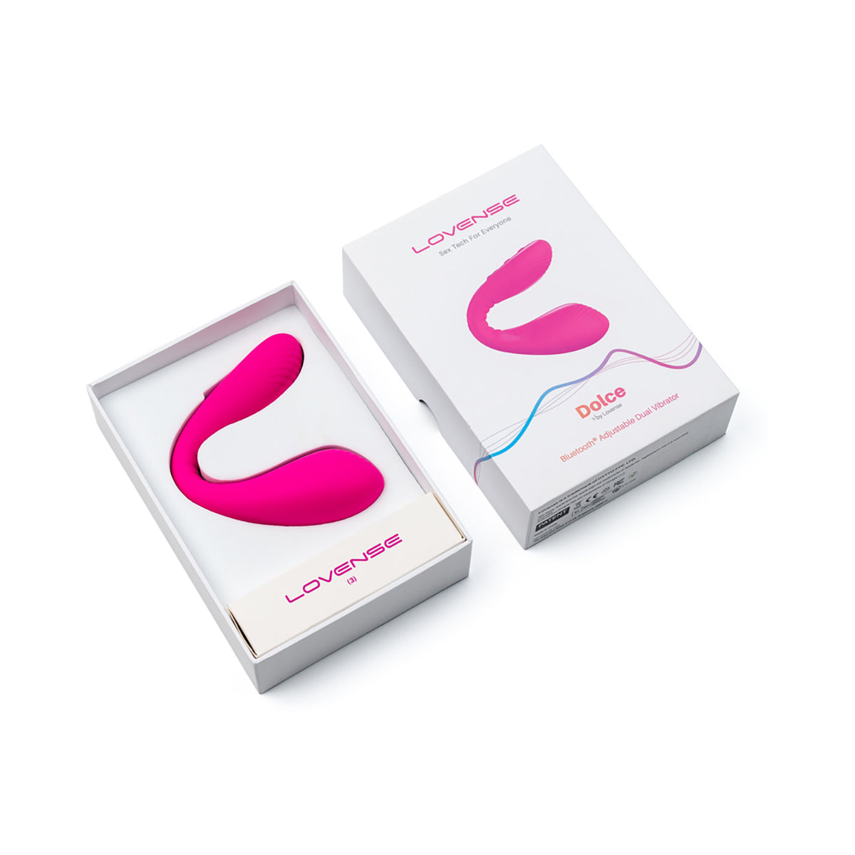 Lovense Dolce Dual Massager-Belle Lacet Lingerie Lovense Dolce Dual Massager-Belle Lacet Lingerie