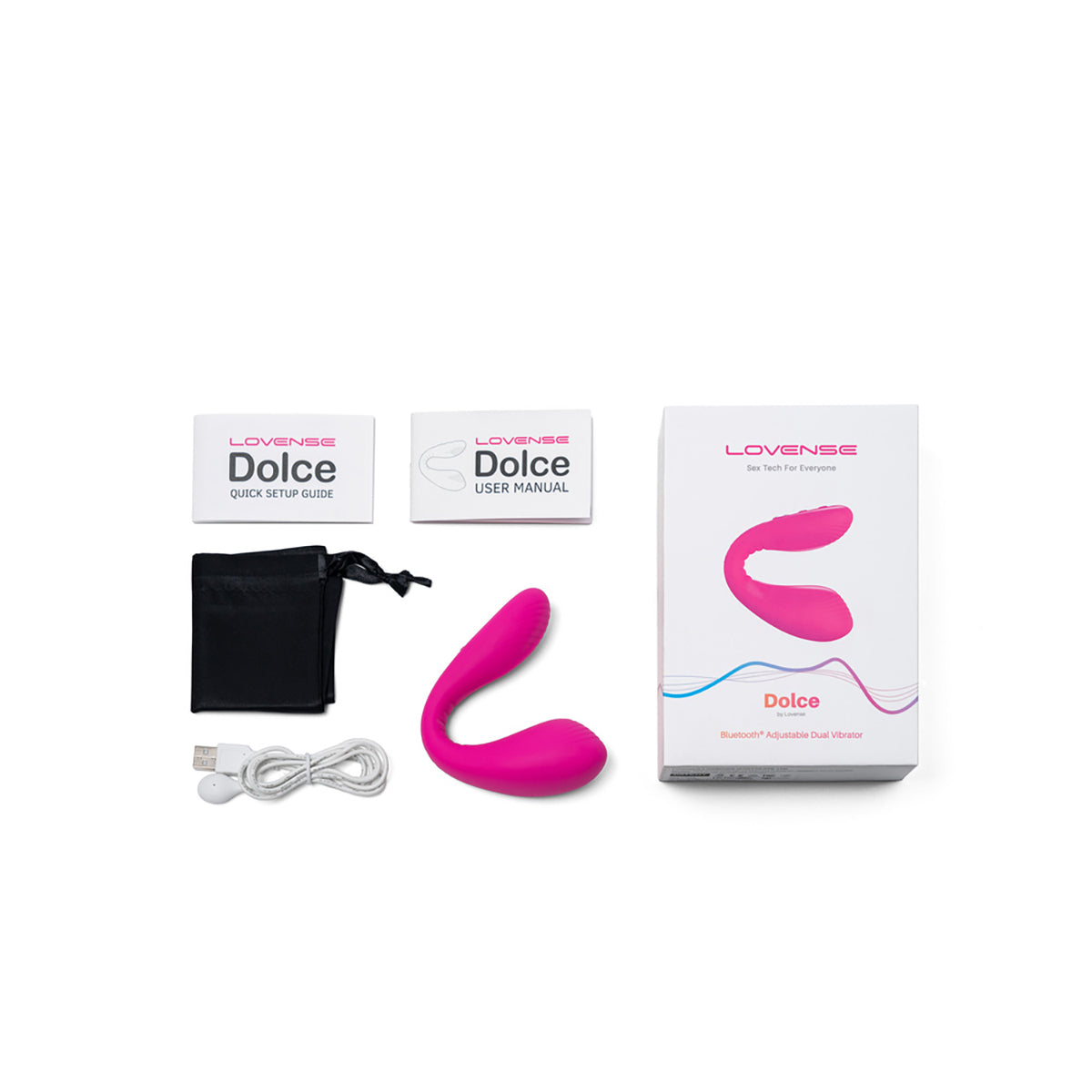 Lovense Dolce Dual Massager-Belle Lacet Lingerie Lovense Dolce Dual Massager-Belle Lacet Lingerie