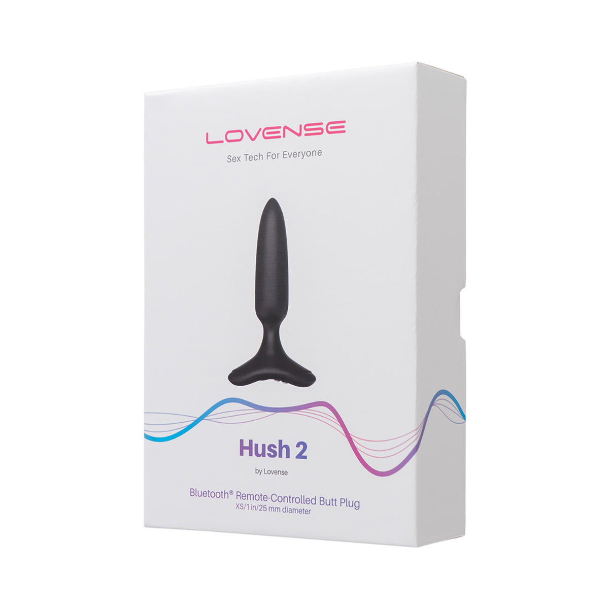 Lovense Hush 2 Vibrating Butt Plug - XS-Belle Lacet Lingerie Lovense Hush 2 Vibrating Butt Plug - XS-Belle Lacet Lingerie
