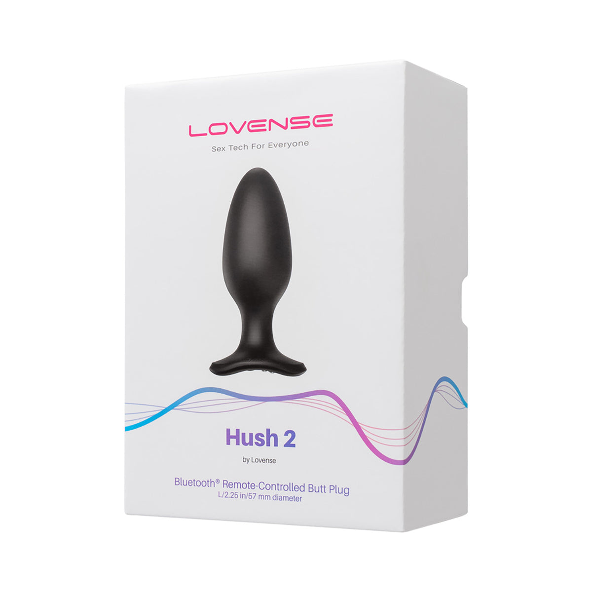 Lovense Hush 2 Vibrating Butt Plug - Large-Belle Lacet Lingerie Lovense Hush 2 Vibrating Butt Plug - Large-Belle Lacet Lingerie