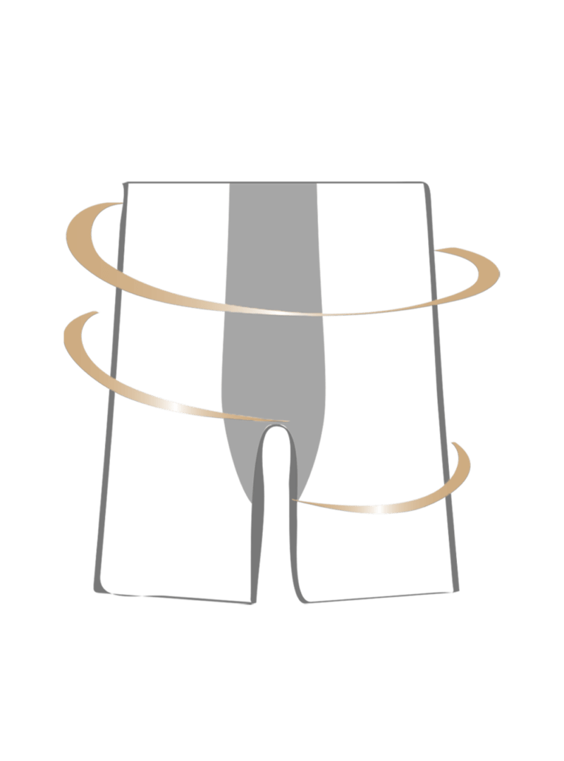 The CHECK ME OUT Thigh Slimmer-Belle Lacet Lingerie