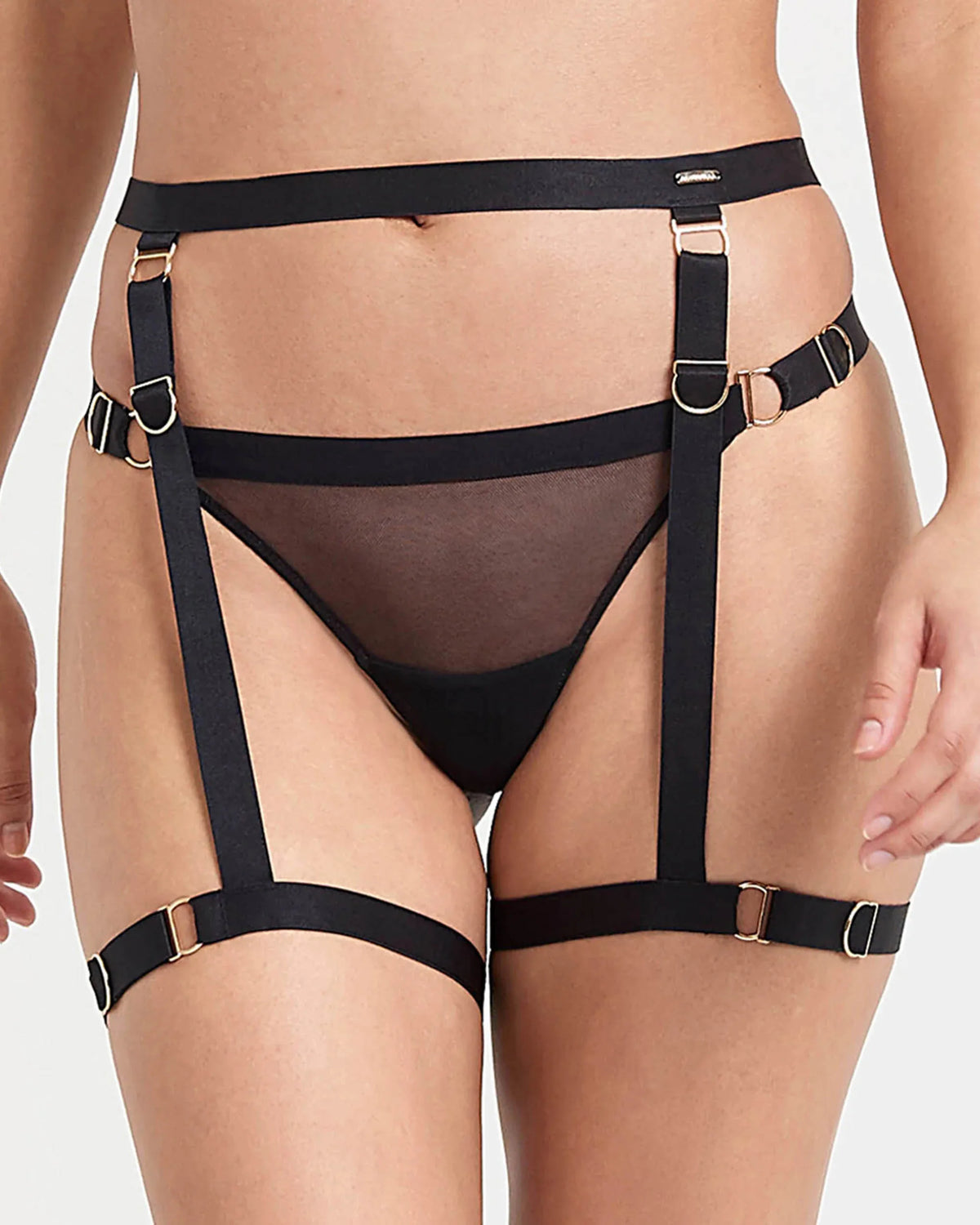 Bluebella Thea Thigh-Harness at Belle Lacet Lingerie