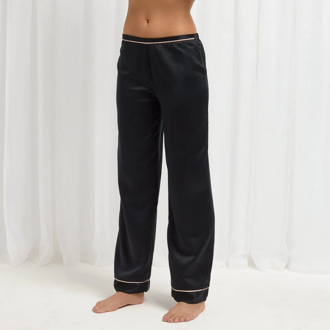 Pigiama Bluebella Donna In Raso – Completo Kimono Con Pantaloni, Taglie 8-14 - Foto 4