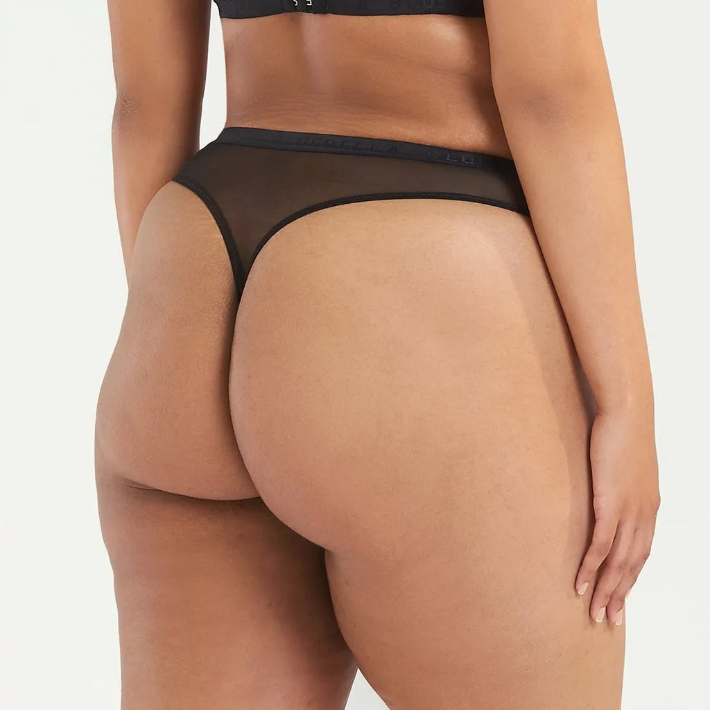 OSLO High-Waist Thong at Belle Lacet Lingerie.