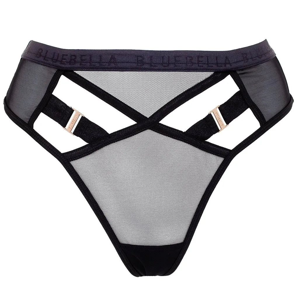 OSLO High-Waist Thong at Belle Lacet Lingerie.