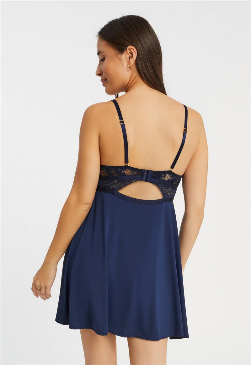 Montelle Botanical Flirty Chemise Set-Belle Lacet Lingerie