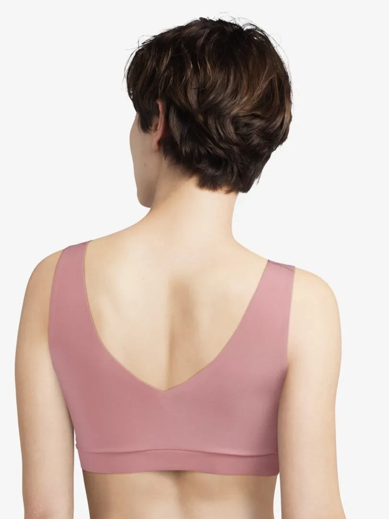 Soft-Stretch Padded V-Neck Bra-Belle Lacet Lingerie