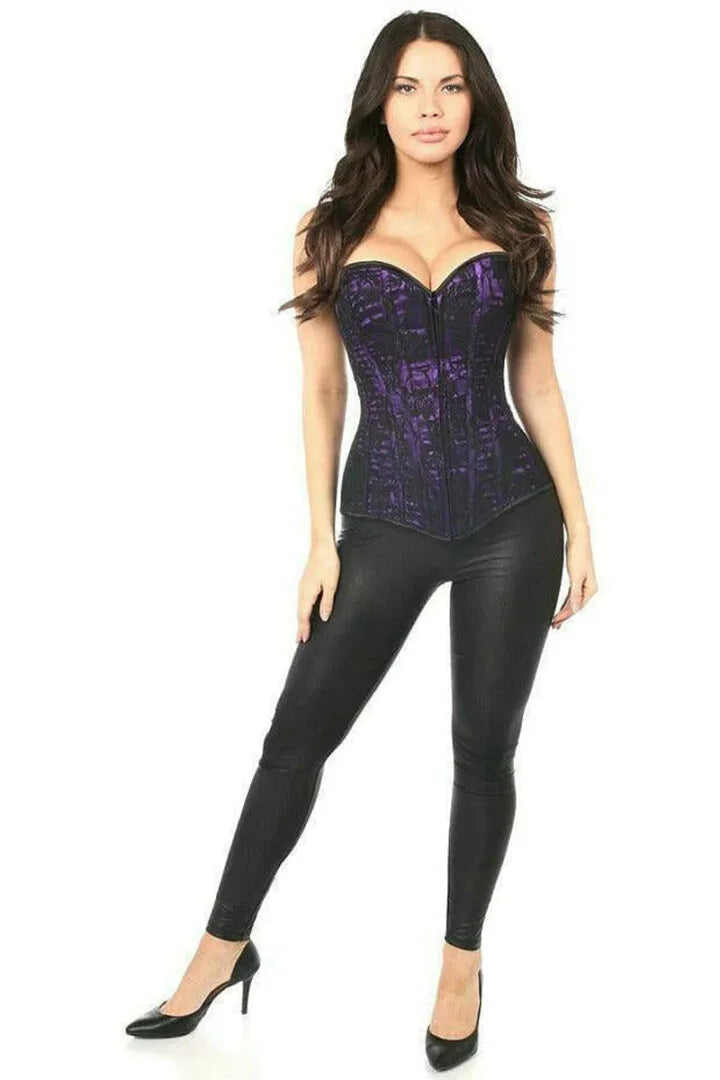 Fullbust Front Zipper Lace Corset at Belle Lacet Lingerie in Phoenix and Gilbert