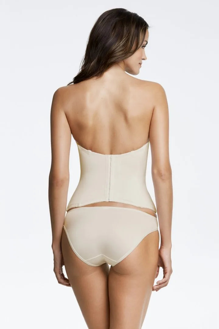Paige Seamless Padded Corset at Belle Lacet Lingerie