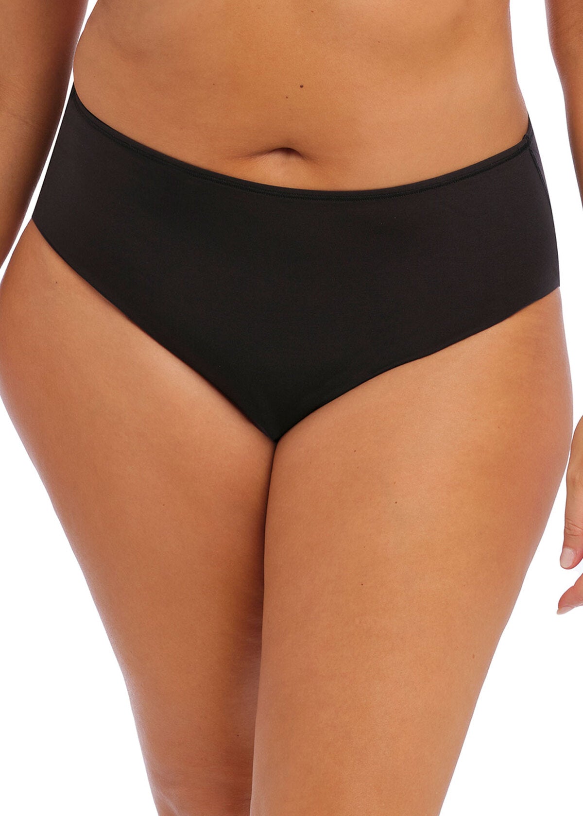Experience all day comfort with the Smooth Full Brief Panty from Elomi in black