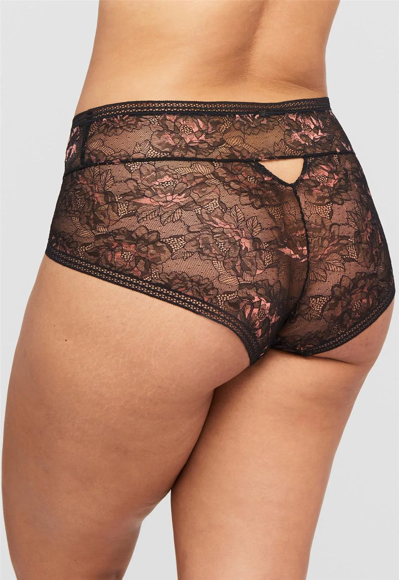 Enchanted Muse High-Waist Panty-Belle Lacet Lingerie