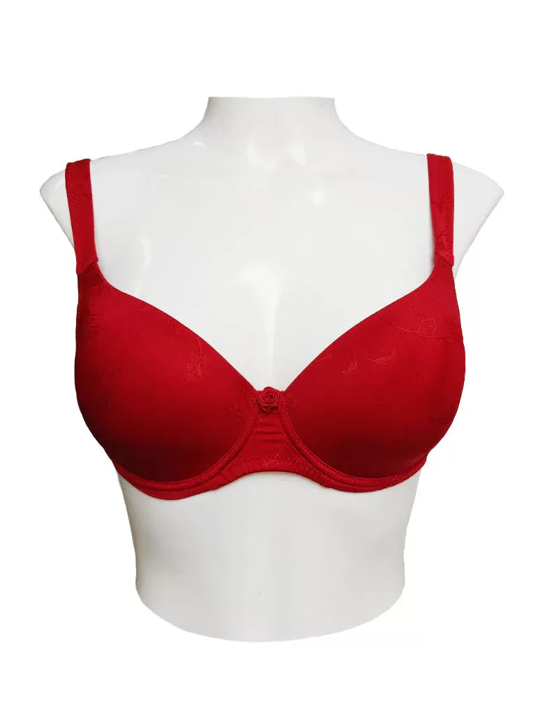 Smooth Jacquard T-Shirt Underwire bra at Belle Lacet Lingerie