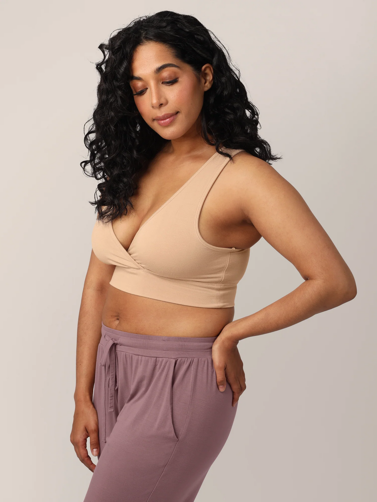 French Terry Racerback Nursing & Sleep Bra