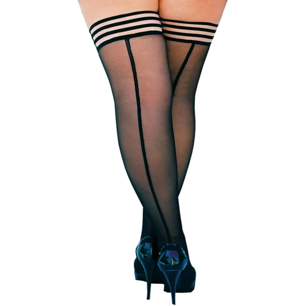 Kix'ies LOIS Thigh-High Stockings at Belle Lacet Lingerie