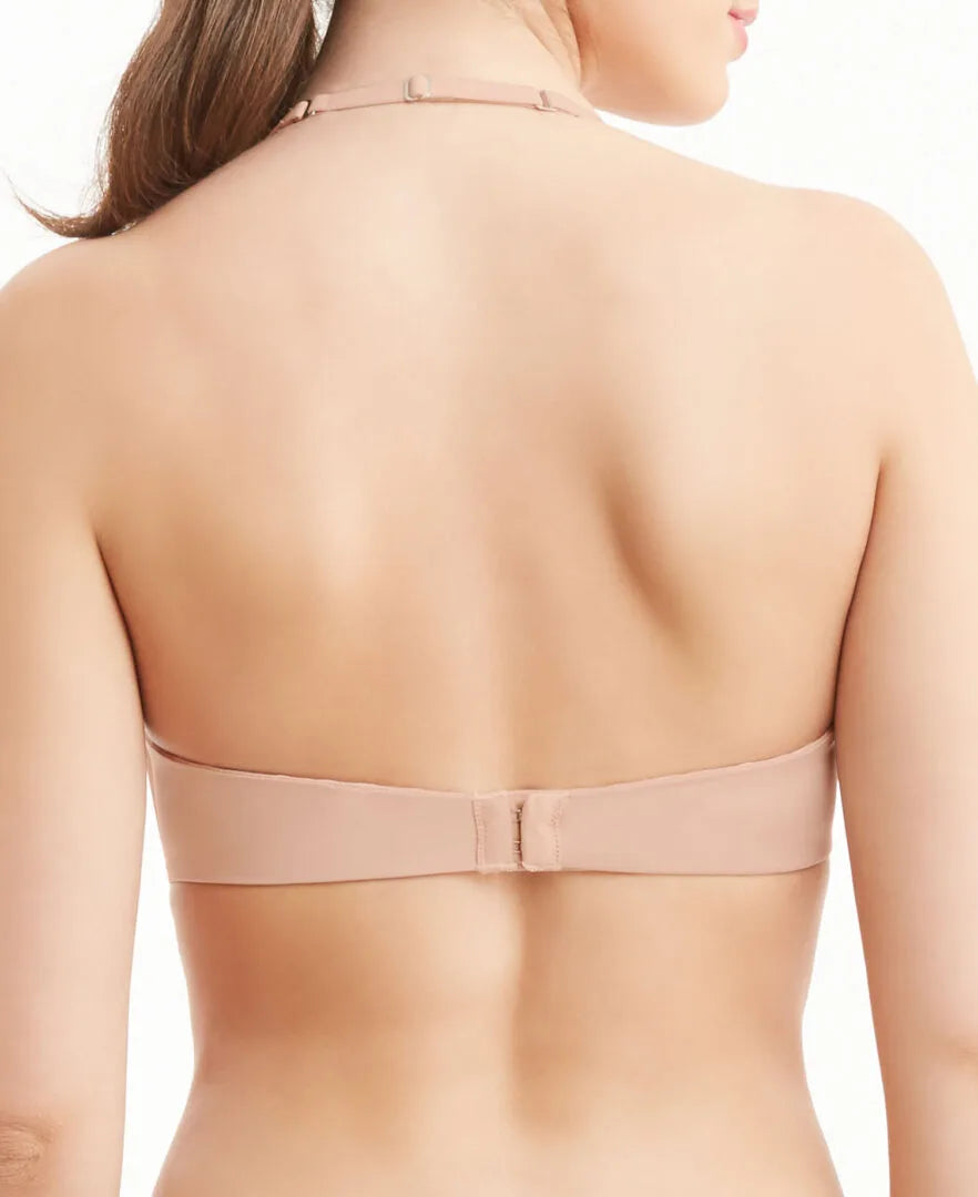 Back view of Montelle Wireless T-Shirt Bra 9317 at Belle Lacet Lingerie