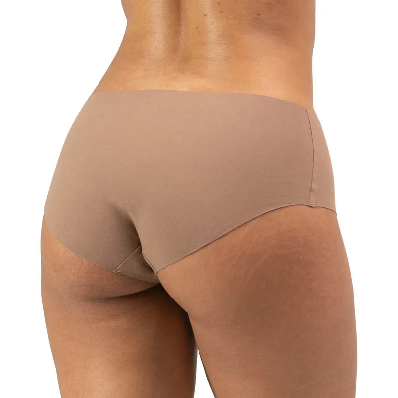 Seamless, Organic Cotton, Low-Rise Hipster-Belle Lacet Lingerie
