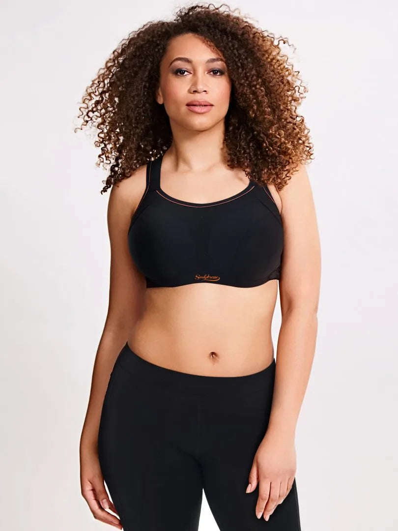 Non-Padded Underwire Sports Bra from Sculptresse by Panache at Belle Lacet Lingerie