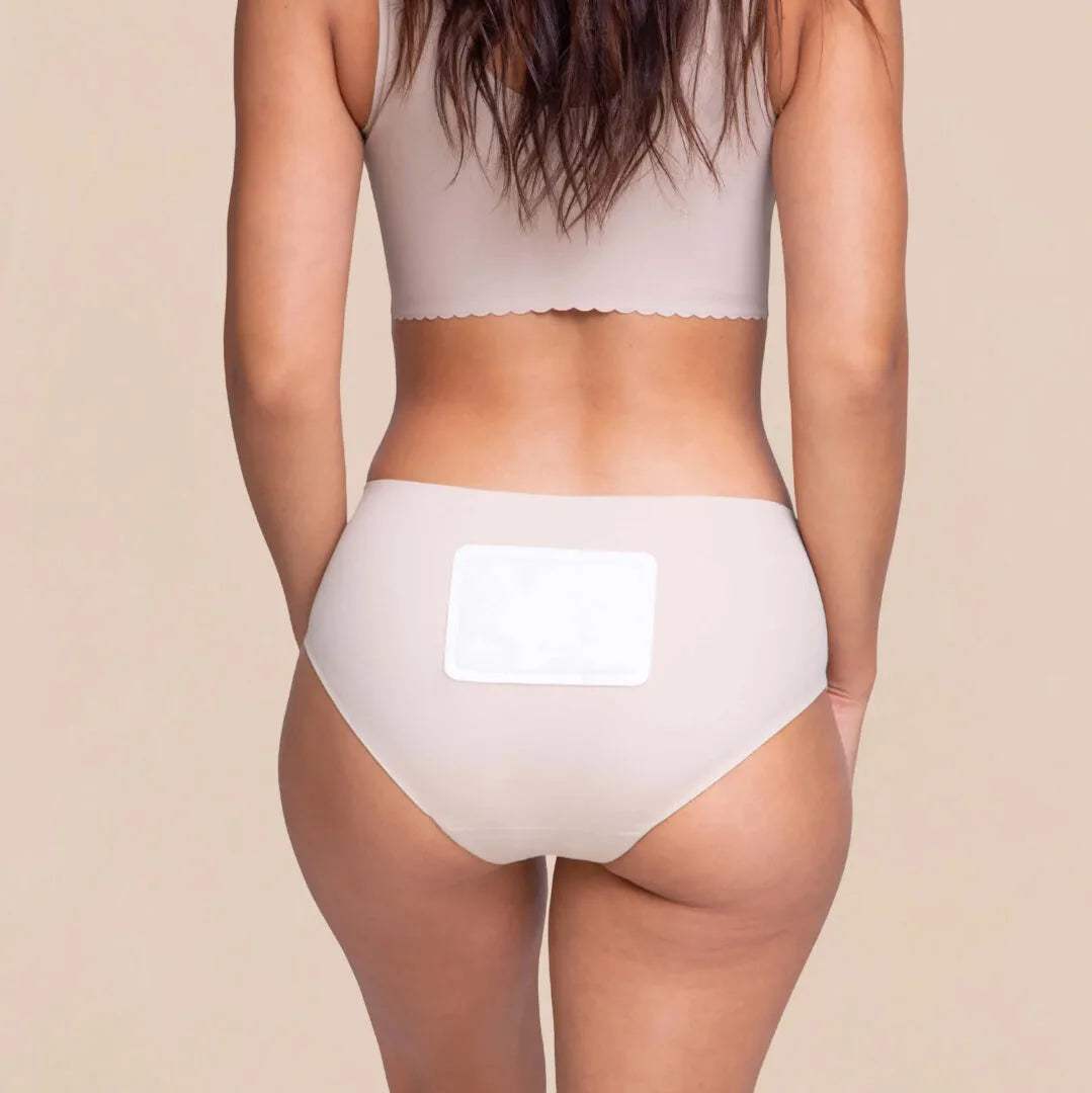 Proof Warming Patch for Menstrual Pain at Belle Lacet Lingerie