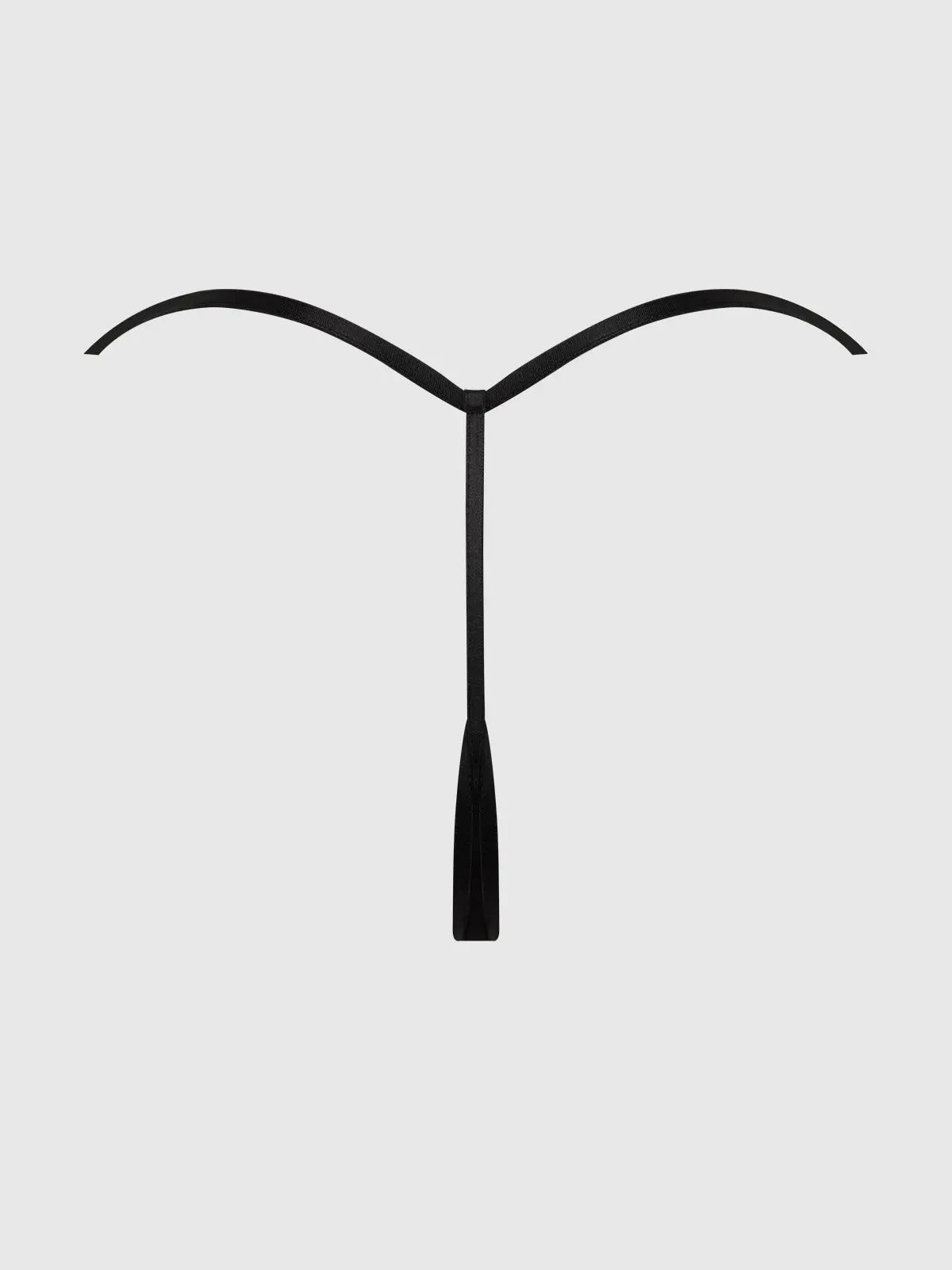 Back view of  the Yvone Mesh G-String with a minimal coverage silhouette and soft stretch mesh.