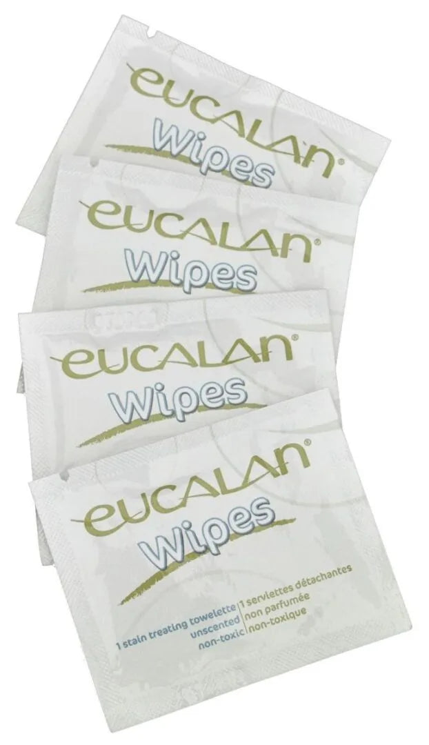 Eucalan Stain Treating Towlettes at Belle Lacet Lingerie