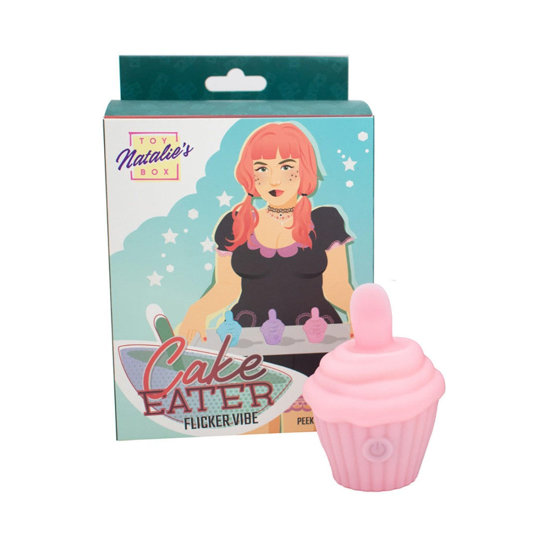 Like a Kitten Cake Eater Clit Flicker Stim Pink-Belle Lacet Lingerie