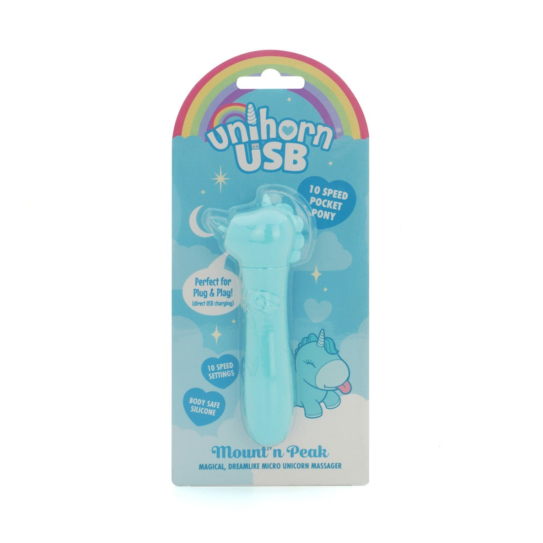 Unihorn USB Bullet Mount'n Peak Blue-Belle Lacet Lingerie