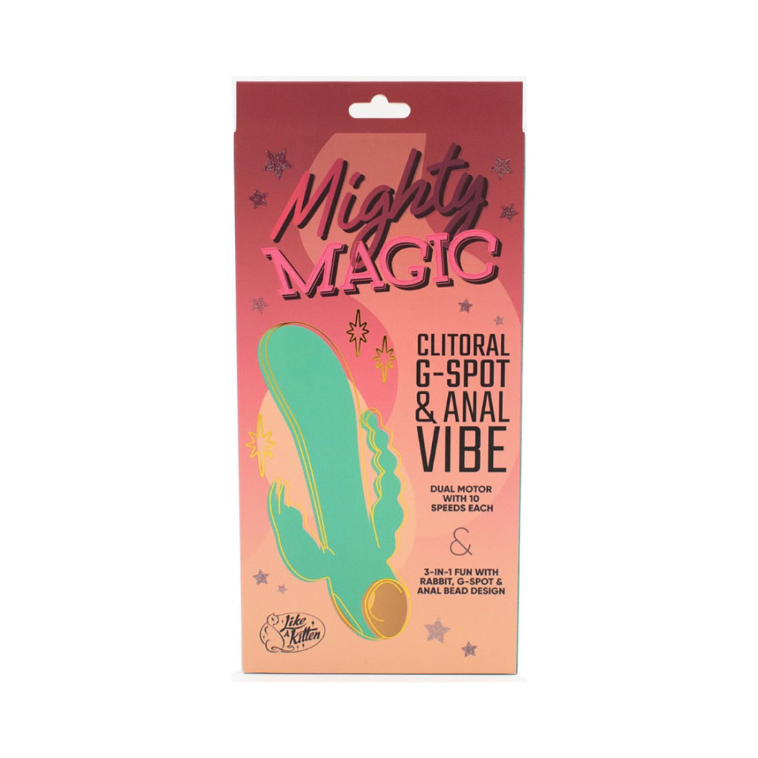 Like a Kitten Mighty Magic Clit G-Spot & Anal Vibe-Belle Lacet Lingerie
