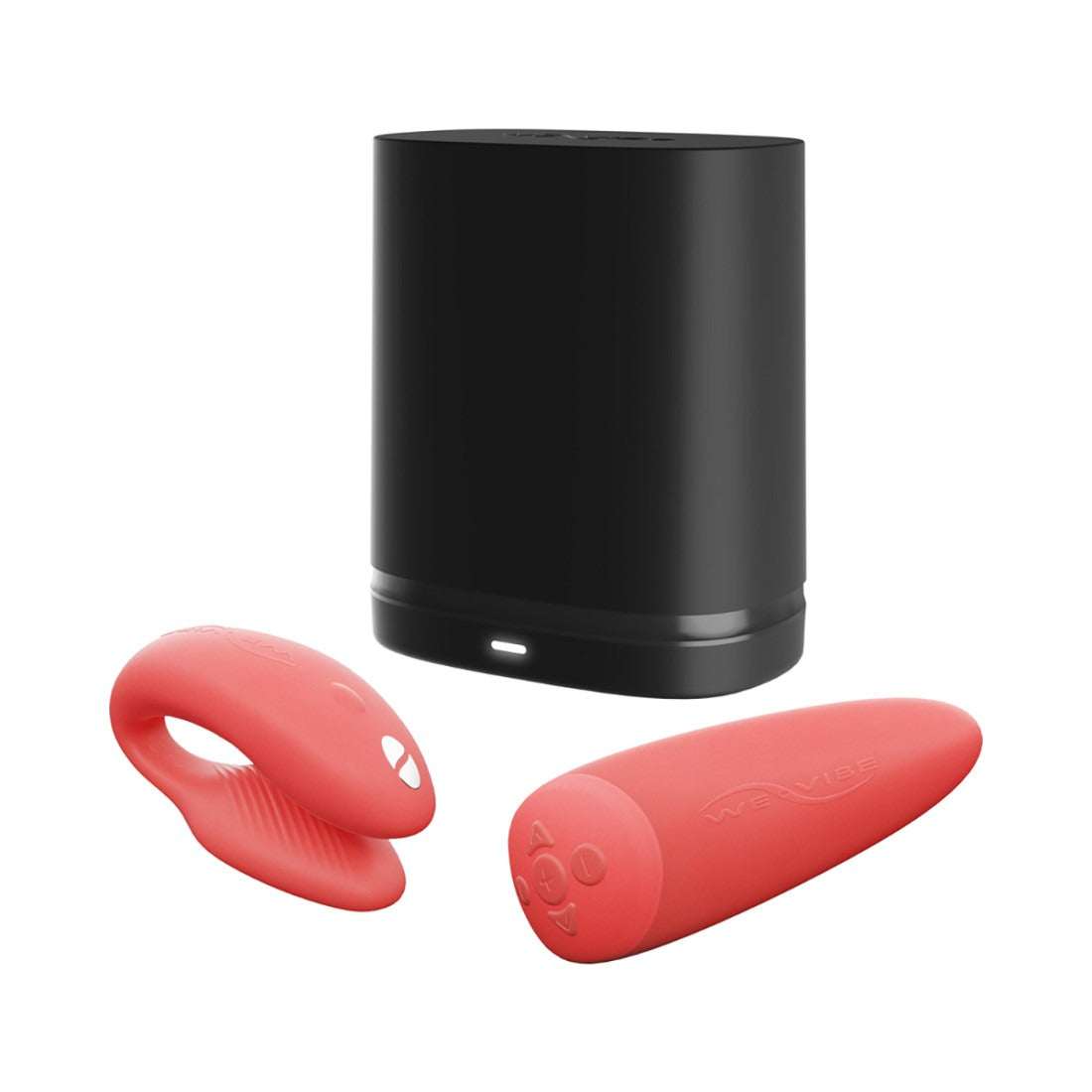 We-Vibe Chorus Couples Vibrator Crave Coral-Belle Lacet Lingerie