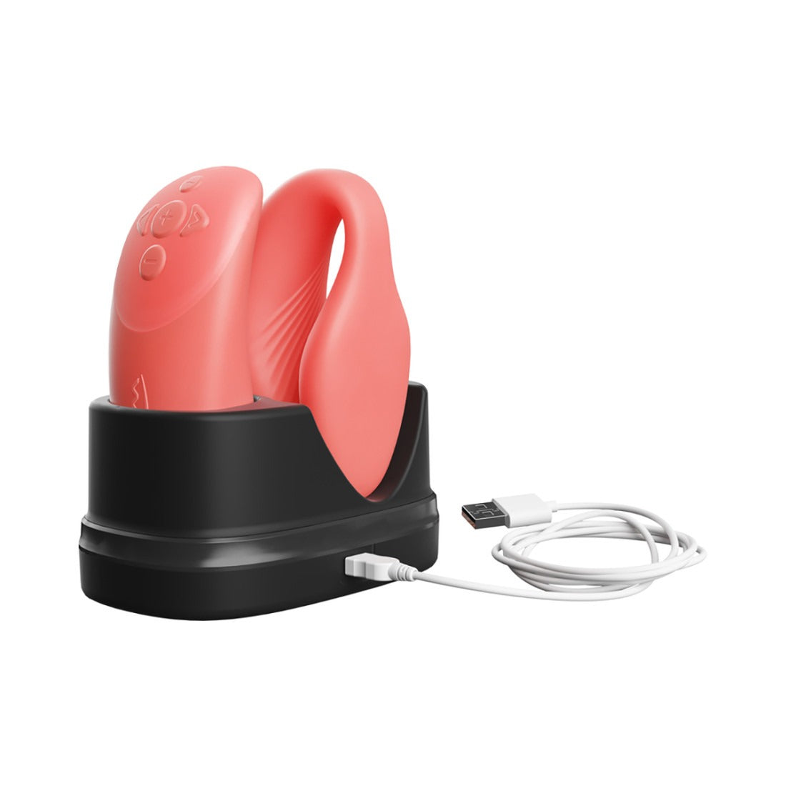 We-Vibe Chorus Couples Vibrator Crave Coral-Belle Lacet Lingerie
