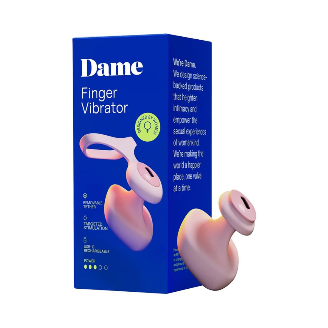 Dame Fin 2.0 Finger Vibrator Quartz-Belle Lacet Lingerie