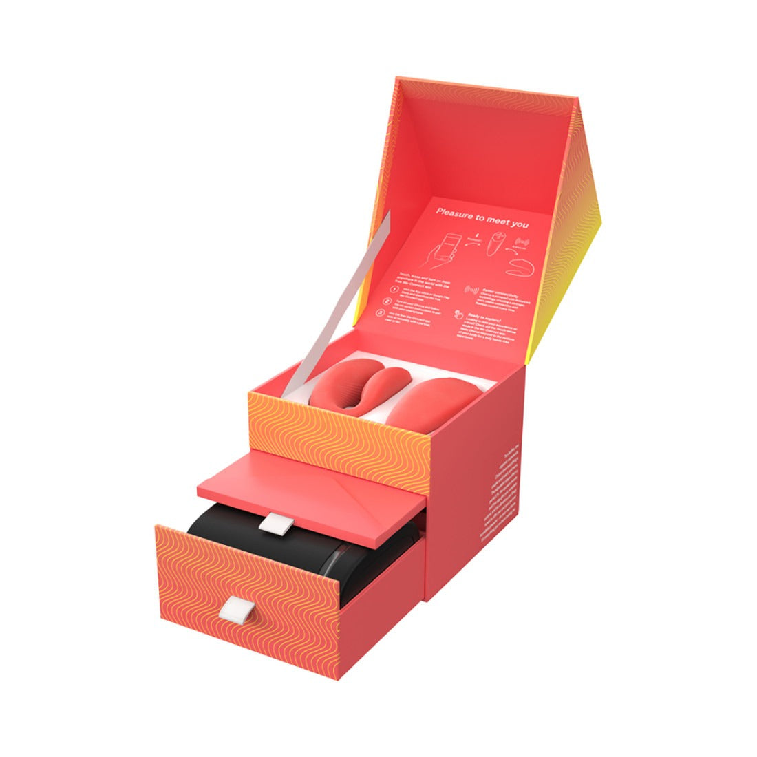 We-Vibe Chorus Couples Vibrator Crave Coral-Belle Lacet Lingerie