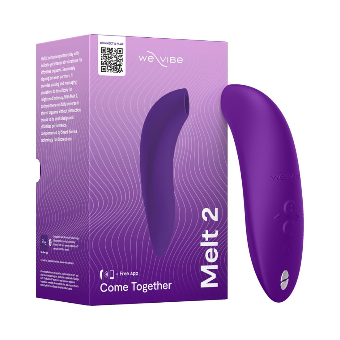We-Vibe Melt 2 Pleasure Air Clit Stim Purple-Belle Lacet Lingerie