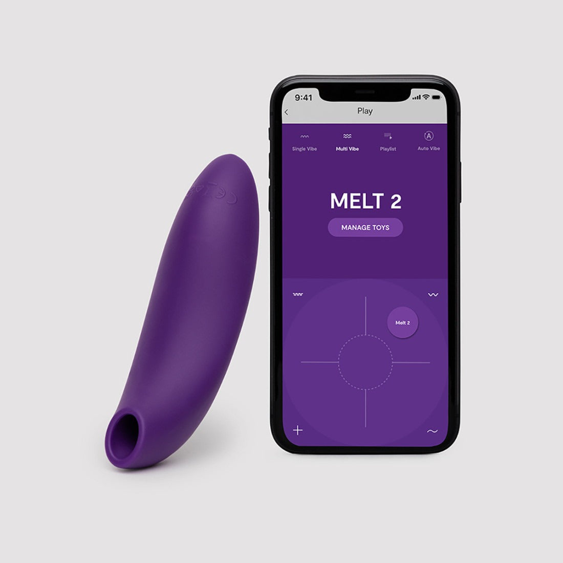 We-Vibe Melt 2 Pleasure Air Clit Stim Purple-Belle Lacet Lingerie