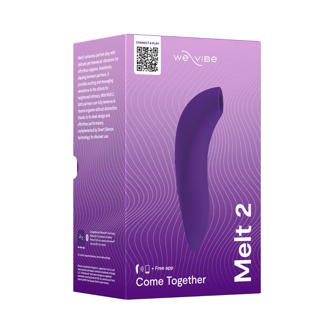 We-Vibe Melt 2 Pleasure Air Clit Stim Purple-Belle Lacet Lingerie
